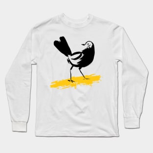 Brush Bird Long Sleeve T-Shirt